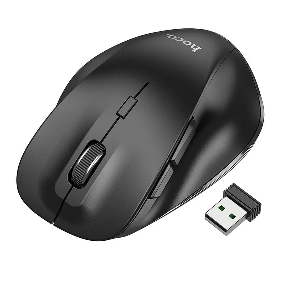 HOCO GM24 ασύρματο ποντίκι, 2,4G 1600 dpi, μαύρο