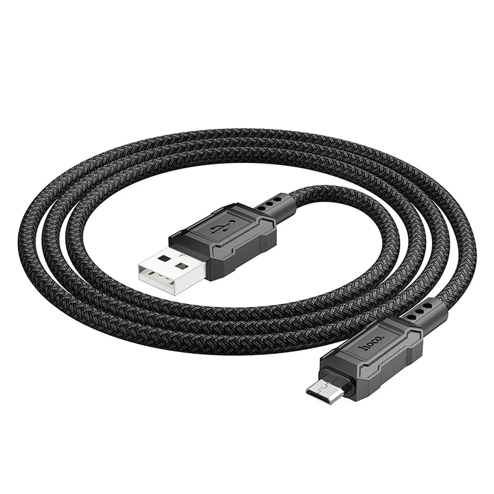 HOCO X94 καλώδιο USB-A σε Micro USB, 2,4A, 1μ, μαύρο