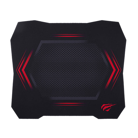Havit MP843 gaming mousepad, non‑slip rubber base, μαύρο