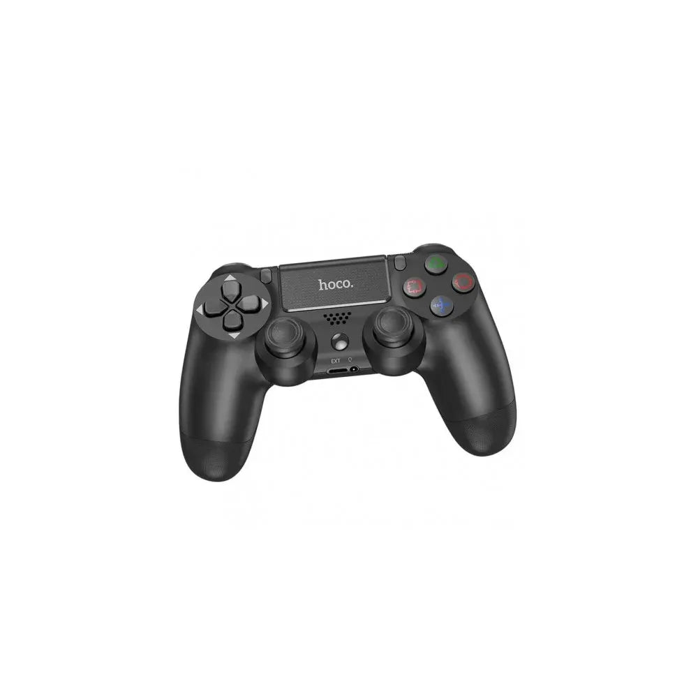 Hoco DGM01 ασύρματο gamepad για PS4 / PS3, Bluetooth, Dual Vibration, touchpad, 600mA, μαύρο