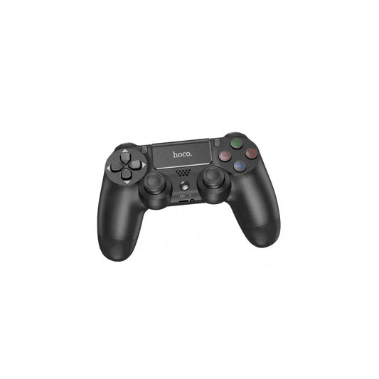 Hoco DGM01 ασύρματο gamepad για PS4 / PS3, Bluetooth, Dual Vibration, touchpad, 600mA, μαύρο