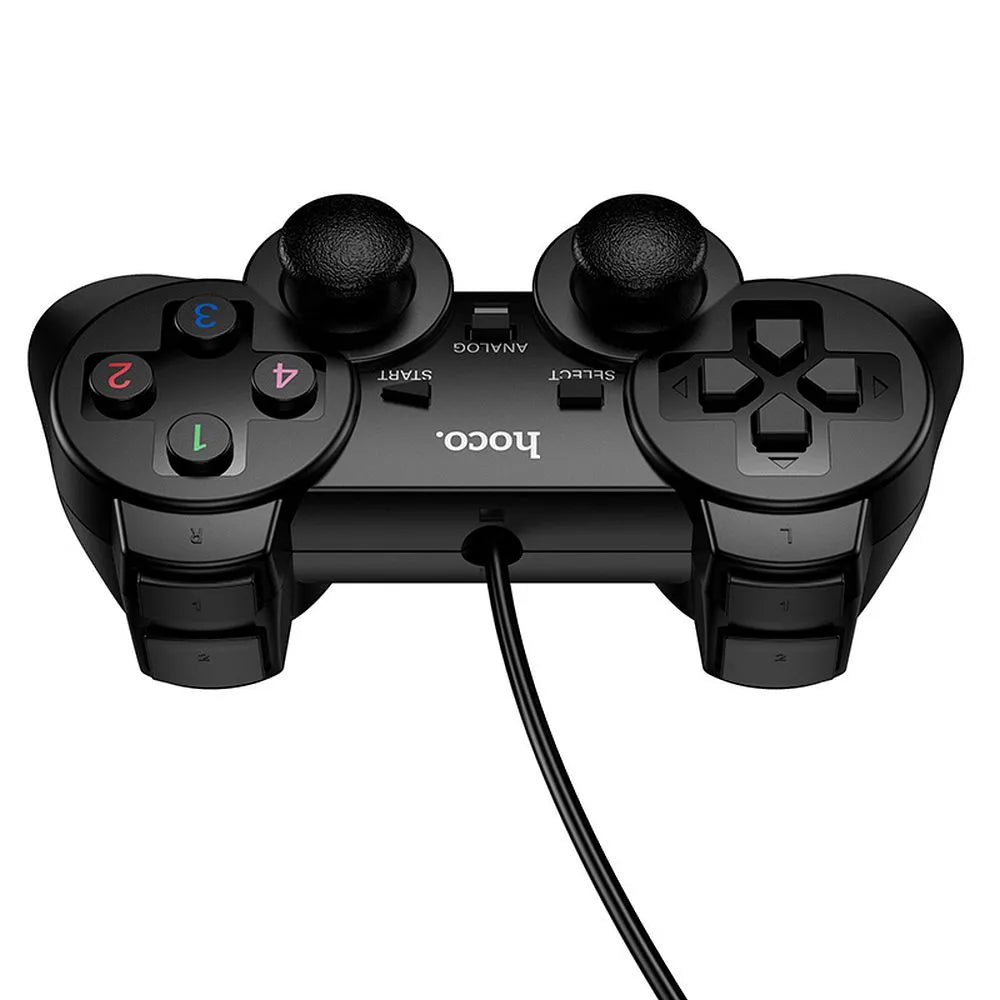 Hoco Fast Link GA3 ενσύρματο gamepad για PC, USB-A, μαύρο