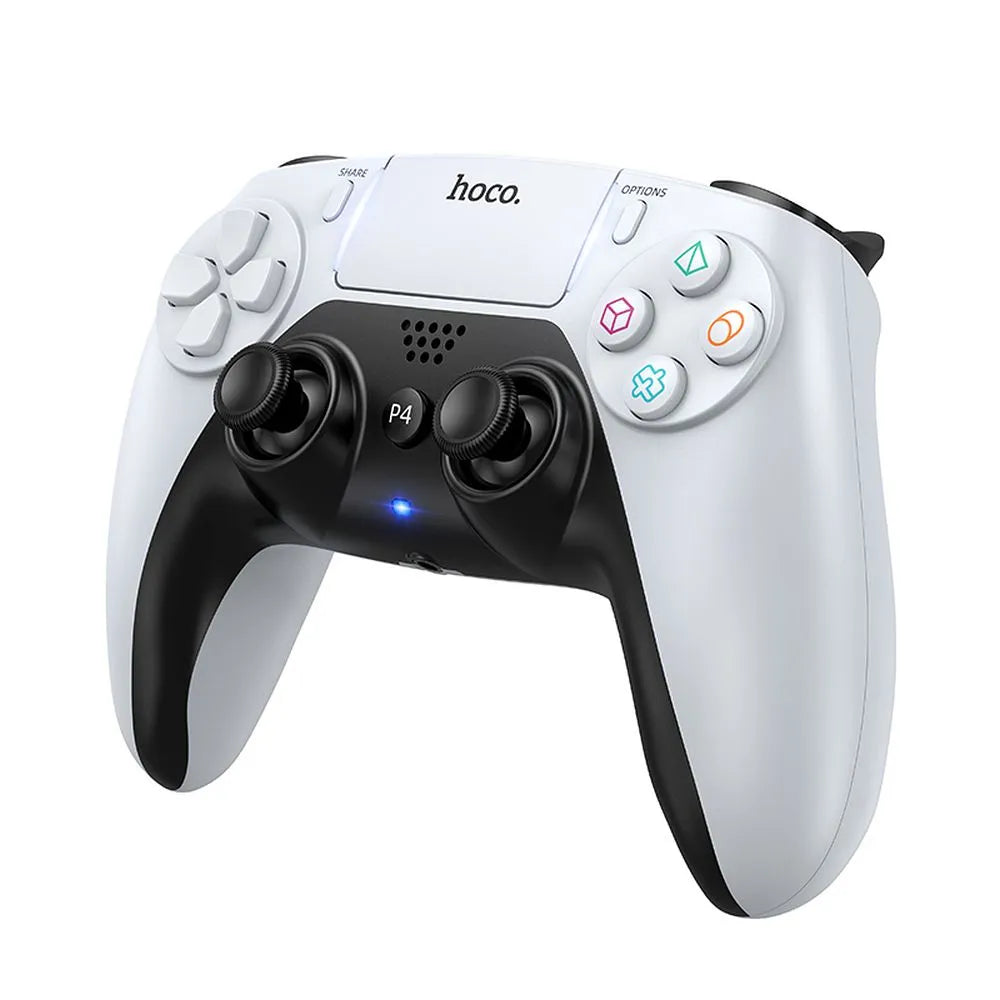 Hoco GA1 Phoenix ασύρματο χειριστήριο παιχνιδιών για PS4/PS5*/PC, λευκό