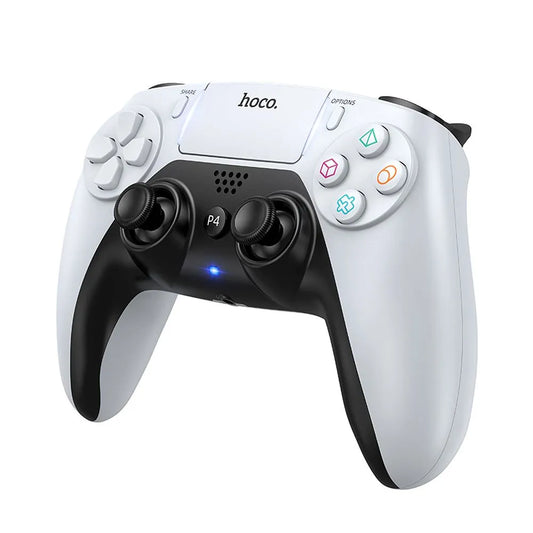 Hoco GA1 Phoenix ασύρματο χειριστήριο παιχνιδιών για PS4/PS5*/PC, λευκό