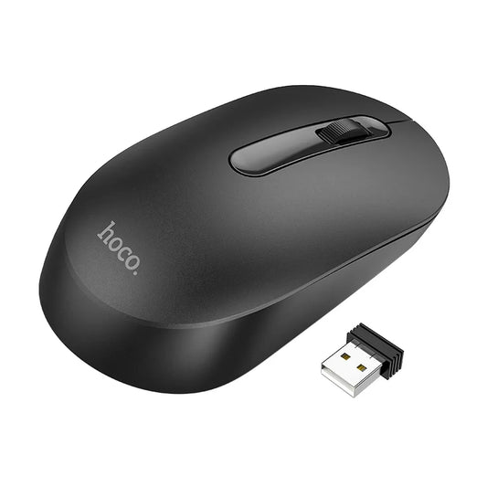 Hoco GM14 ασύρματο ποντίκι, 1200dpi, 2.4GHz, μαύρο