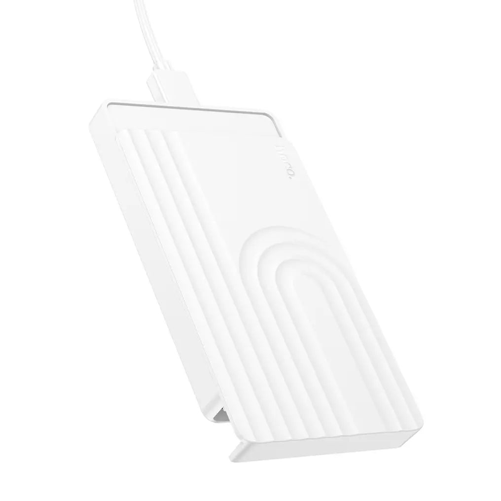 Hoco HB55 θήκη σκληρού δίσκου 2.5" SATA σε USB 3.0 Micro-B, λευκό
