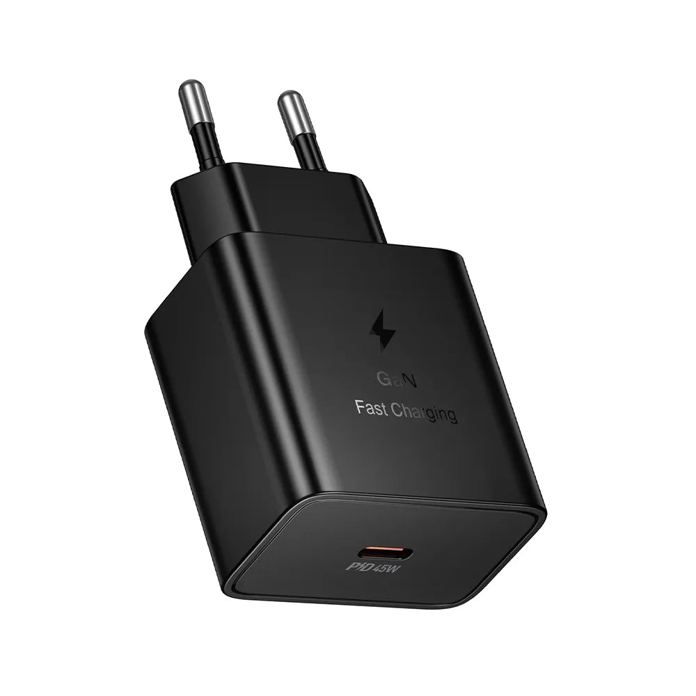 Hoco N77 φορτιστής τοίχου, PD, 45W, GaN, Type-C, μαύρο