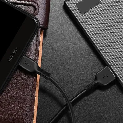 Hoco X20 καλώδιο φόρτισης - δεδομένων USB-A σε USB-C, 2.4A, 3μ., μαύρο