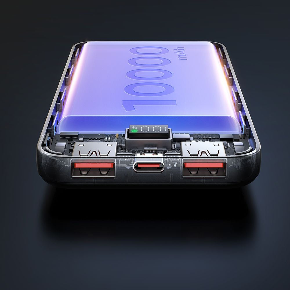Mcdodo MC-4220 Power Bank, 10000mAh, 22.5W, LED οθόνη, μαύρο