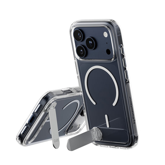 PanzerGlass® CARE Feature Kickstand MagSafe θήκη για iPhone 17 Pro, με stand, clear