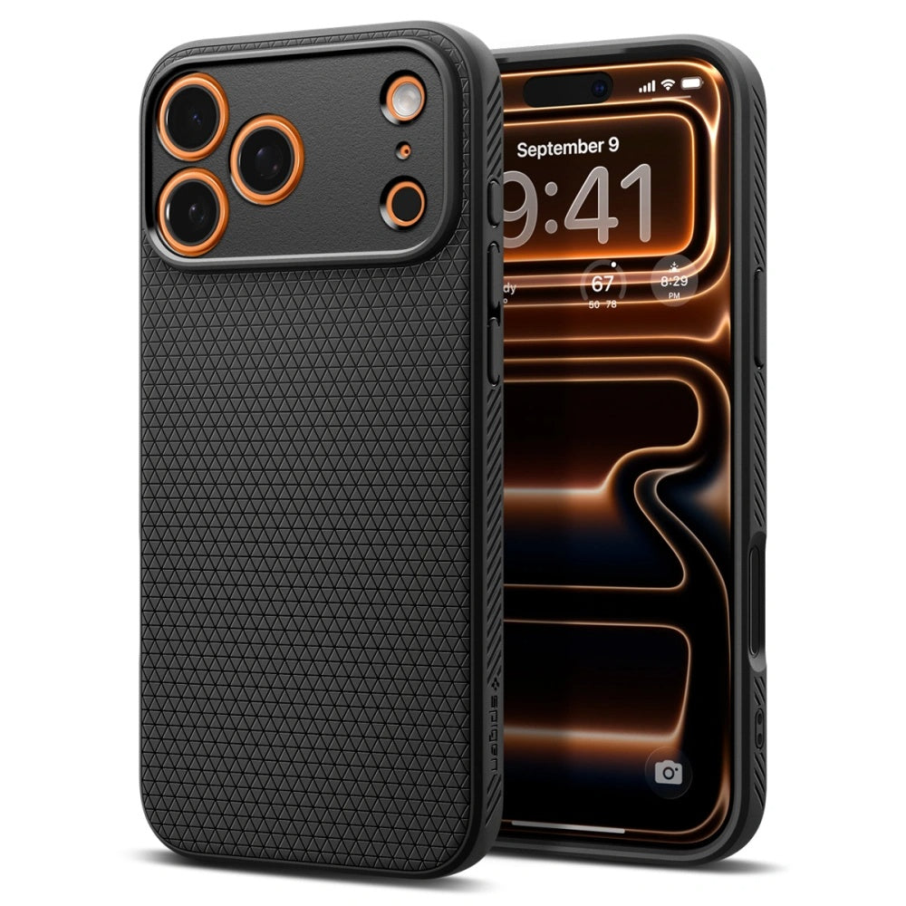 Spigen Liquid Air θήκη για iPhone 17 Pro Max, matte black
