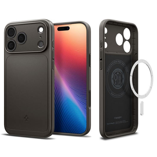 Spigen Thin Fit (MagFit) Ultra Slim Θήκη MagSafe για iPhone 17 Pro Max, gunmetal