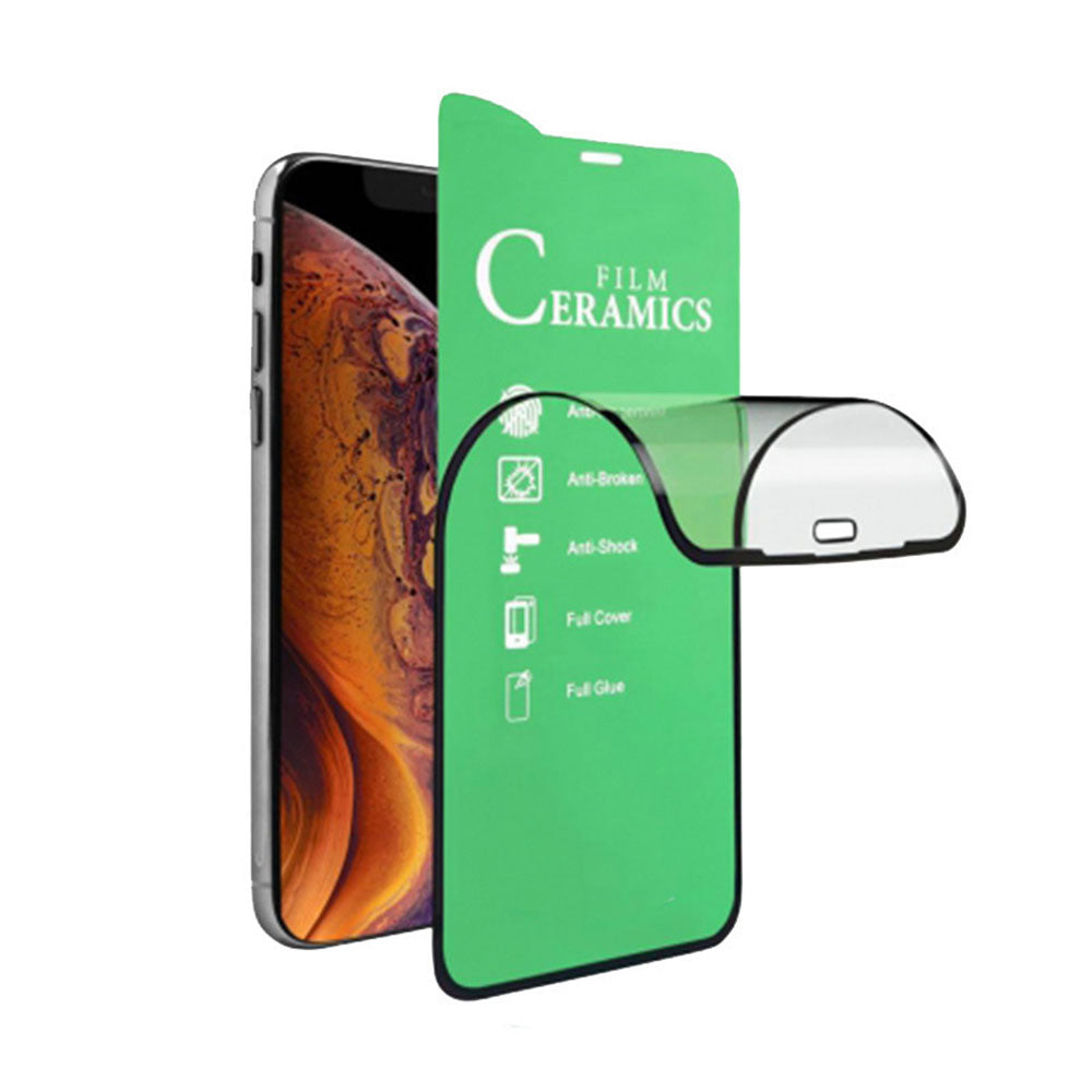 TechWave 5D Full Glue Ceramic Glass for Samsung Galaxy A13 4G / A13 5G / A04s black