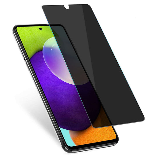 TechWave 5D Full Glue Privacy Tempered Glass for Samsung Galaxy A52 4G / A52 5G / A53 5G / A52s 5G / A52s black
