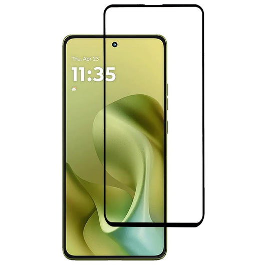 TechWave 5D Full Glue Tempered Glass for Motorola Moto G86 / G86 Power black