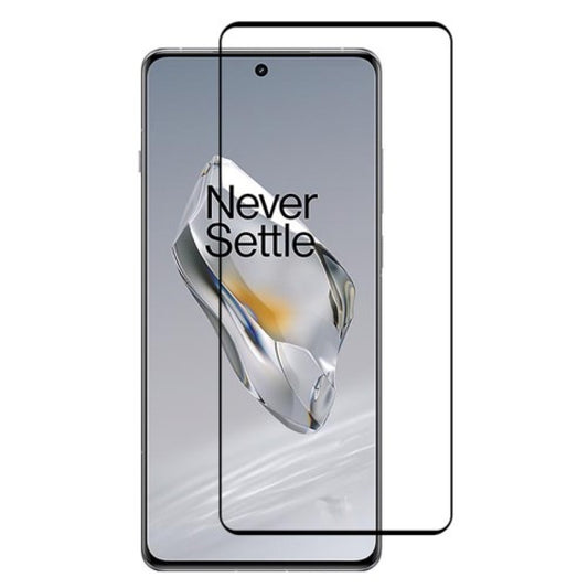 TechWave 5D Full Glue Tempered Glass for Oneplus Nord 6 black
