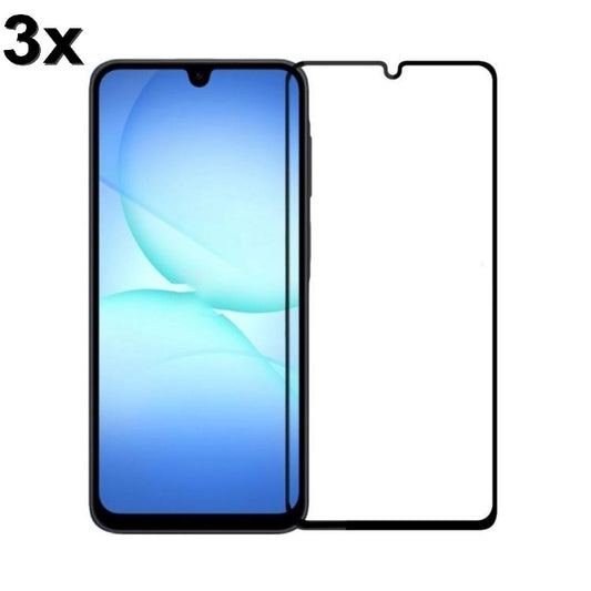 TechWave 5D Full Glue Tempered Glass for Samsung Galaxy A17 black (Σετ 3 τεμαχίων - bulk)
