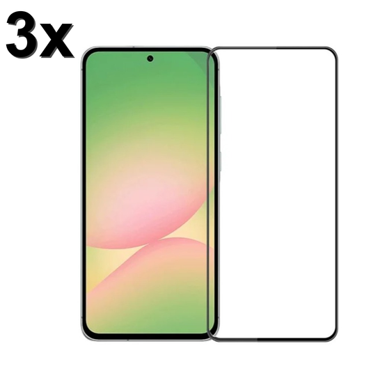 TechWave 5D Full Glue Tempered Glass for Samsung Galaxy A37 5G black (Σετ 3 τεμαχίων - bulk)
