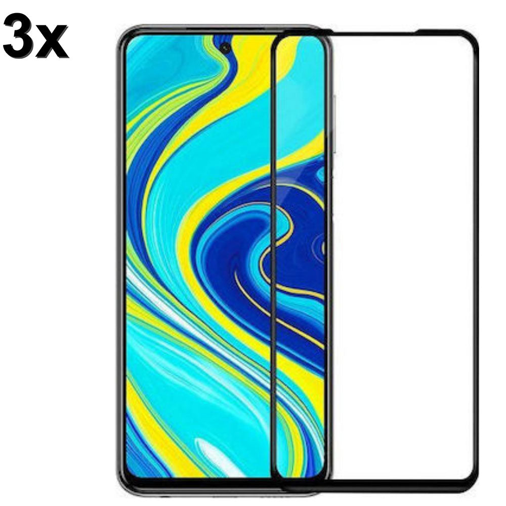 TechWave 5D Full Glue Tempered Glass for Samsung Galaxy A52 5G / A52 LTE (4G) / A52s 5G black (Σετ 3 τεμαχίων - bulk)