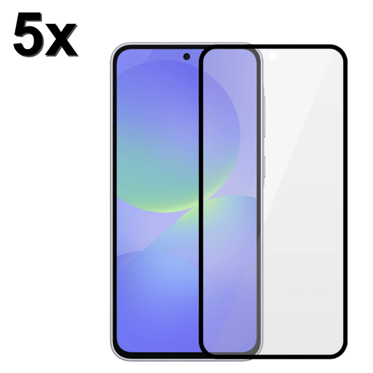 TechWave 5D Full Glue Tempered Glass for Samsung Galaxy A57 5G black (Σετ 5 τεμαχίων - bulk)