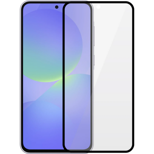 TechWave 5D Full Glue Tempered Glass for Samsung Galaxy A57 5G black