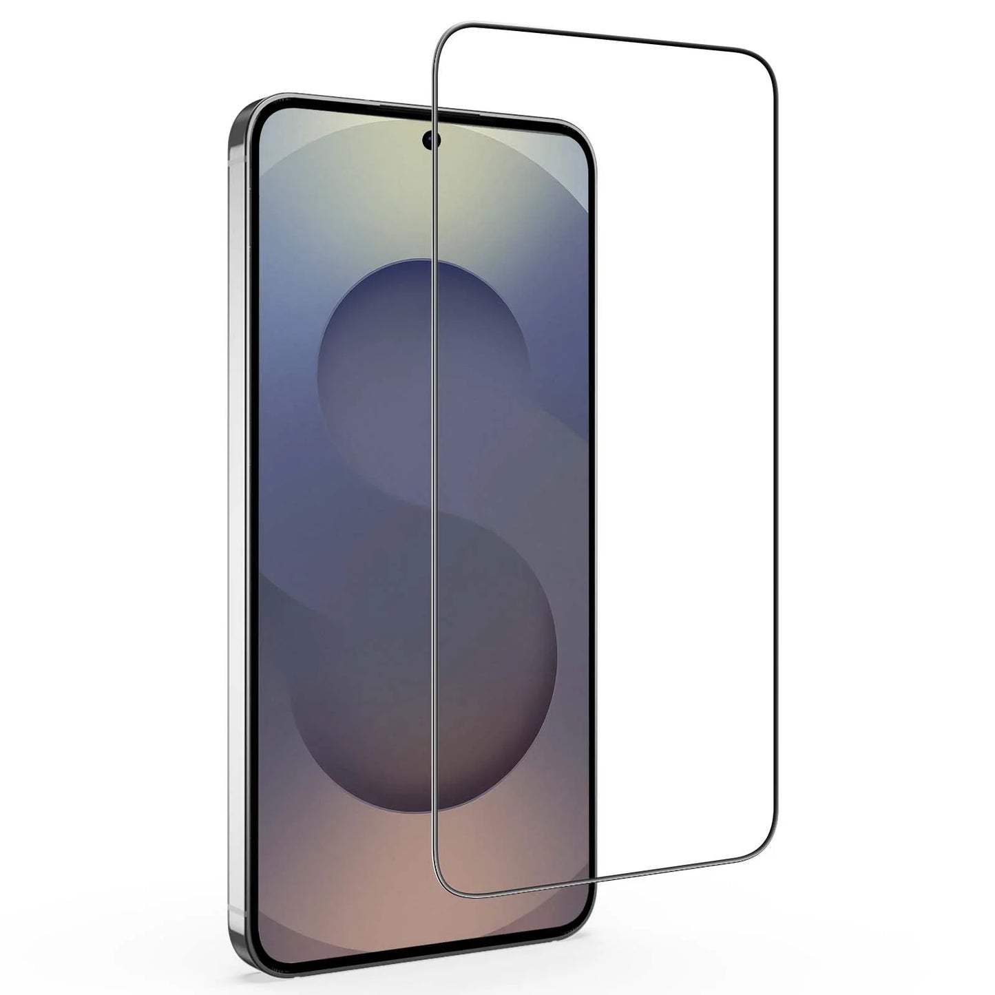 TechWave 5D Full Glue Tempered Glass for Samsung Galaxy S25 Edge black