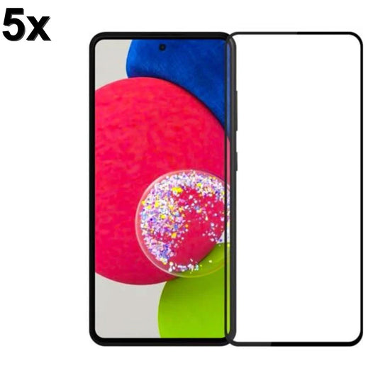 TechWave 5D Full Glue Tempered Glass for Xiaomi 13T / 13T Pro black (Σετ 5 τεμαχίων - bulk)