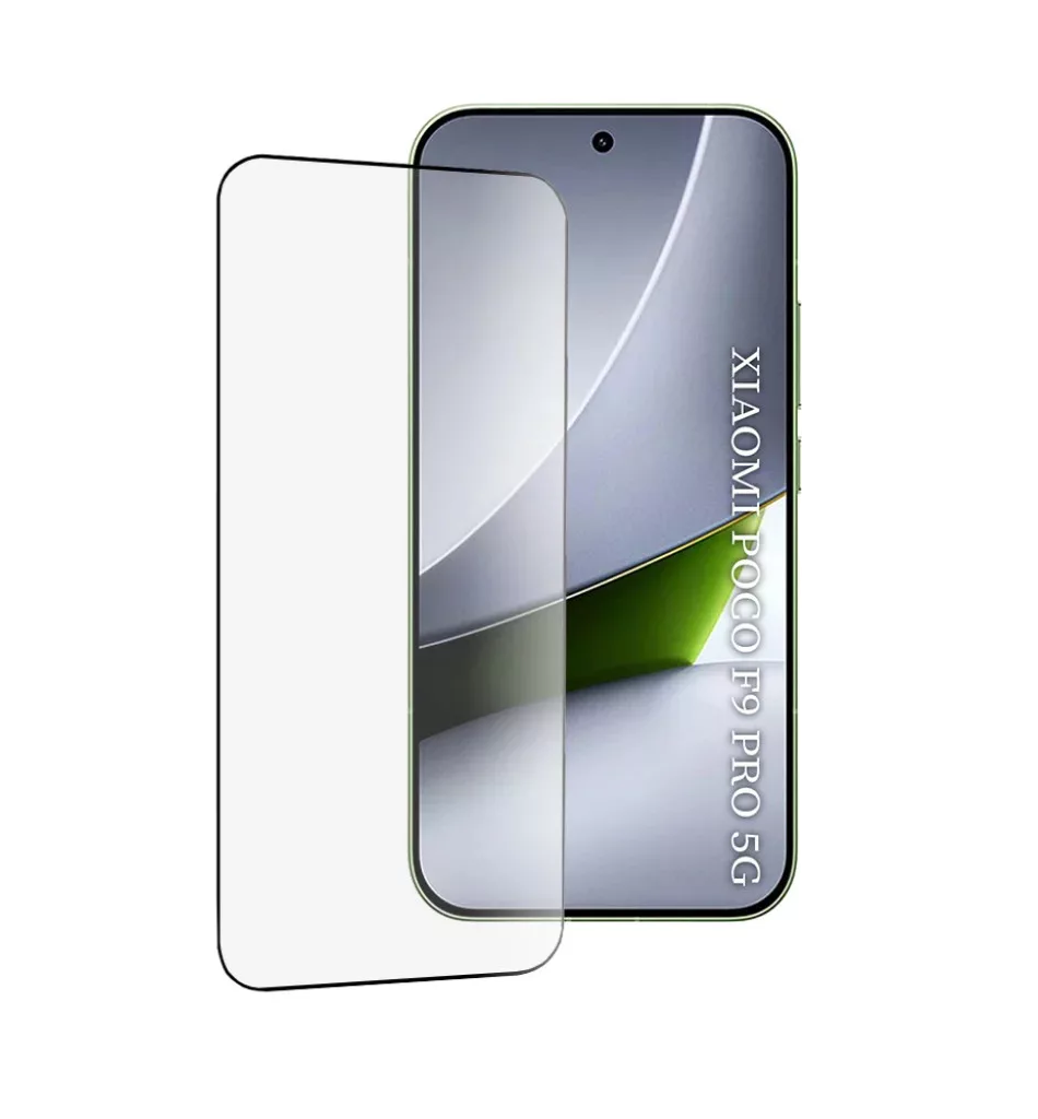 TechWave 5D Full Glue Tempered Glass for Xiaomi Poco F9 Pro black