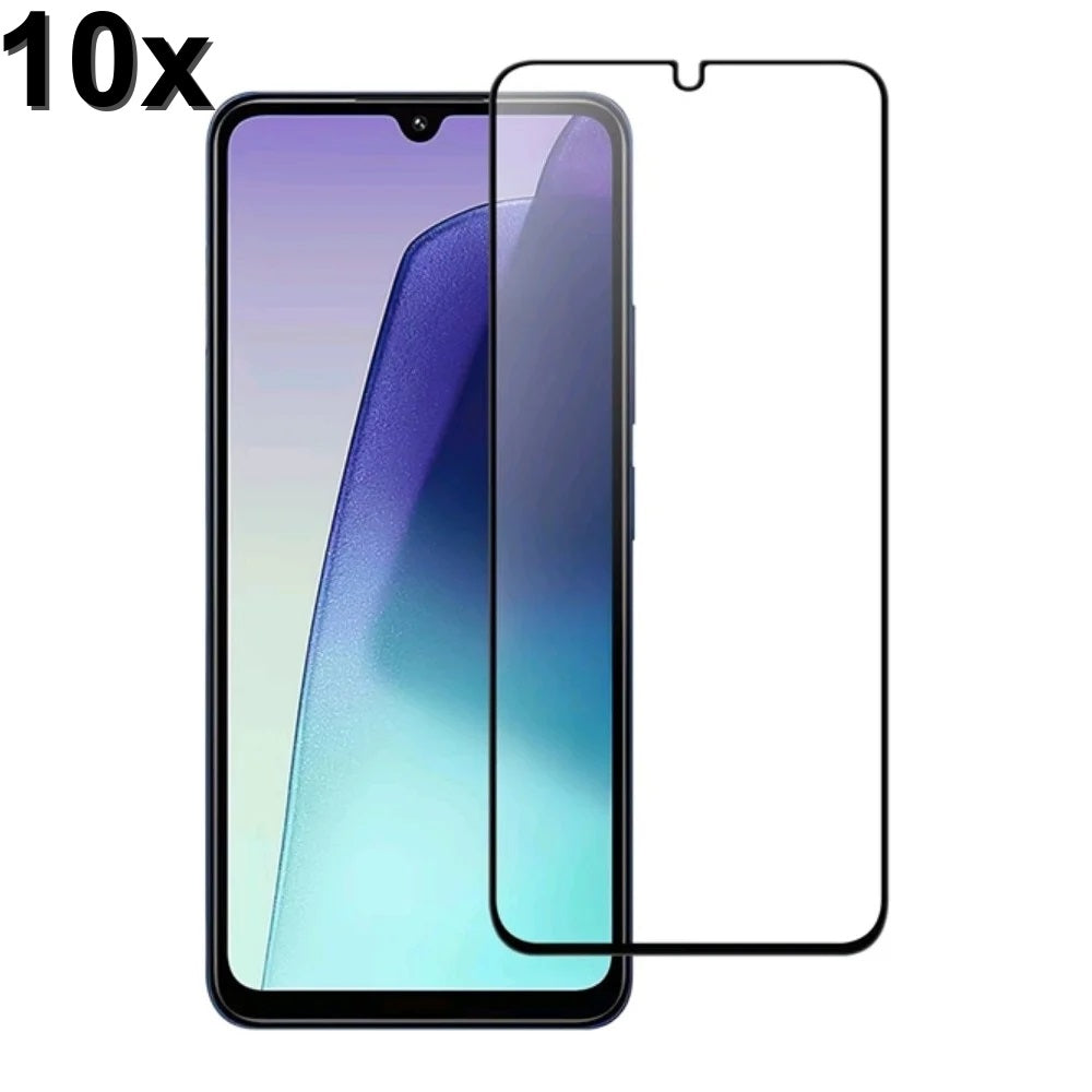 TechWave 5D Full Glue Tempered Glass for Xiaomi Redmi 15C black (Σετ 10 τεμαχίων - bulk)