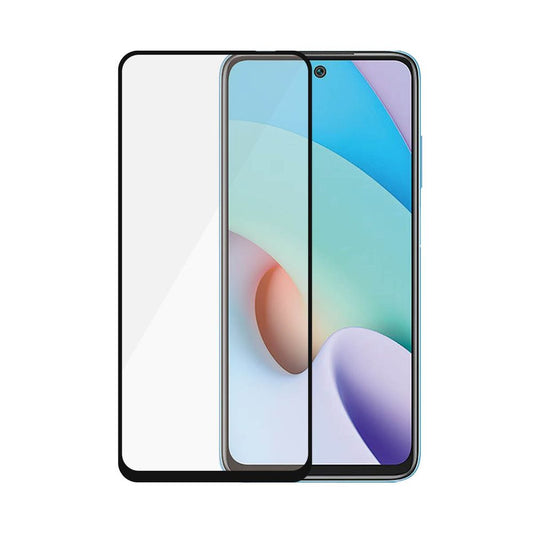 TechWave 5D Full Glue Tempered Glass for Xiaomi Redmi Note 10 / 10S black