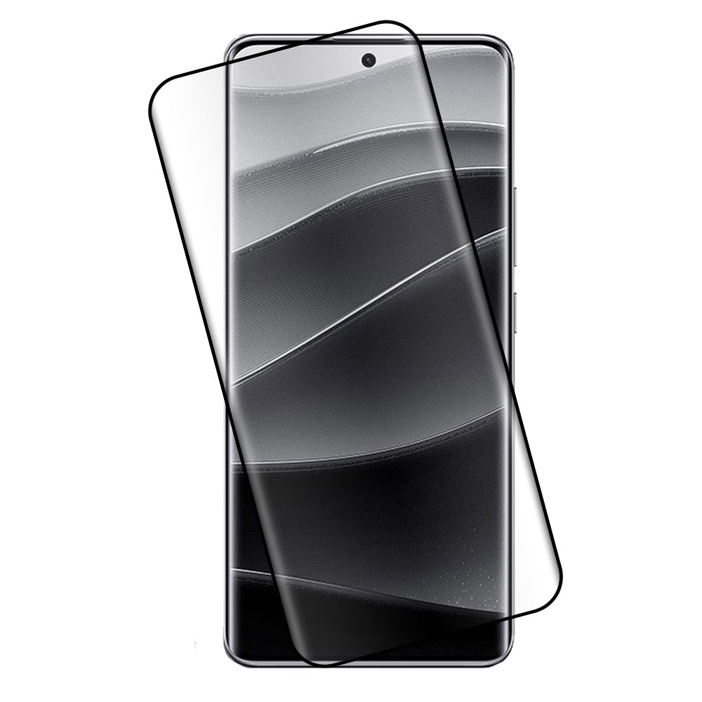 TechWave 5D Full Glue Tempered Glass for Xiaomi Redmi Note 14 4G / 14 5G black