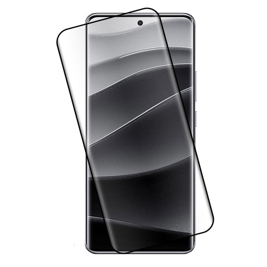 TechWave 5D Full Glue Tempered Glass for Xiaomi Redmi Note 14 4G / 14 5G black