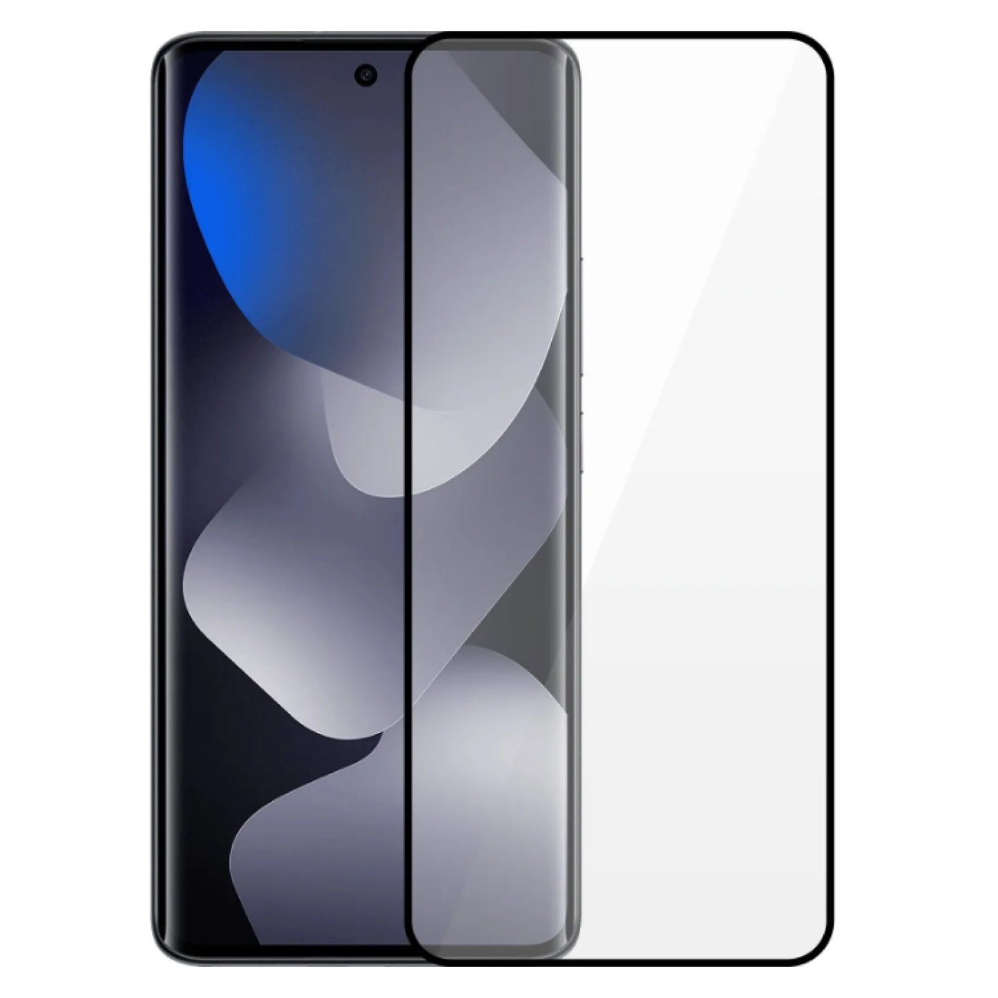 TechWave 5D Full Glue Tempered Glass for Xiaomi Redmi Note 15 4G / 5G black