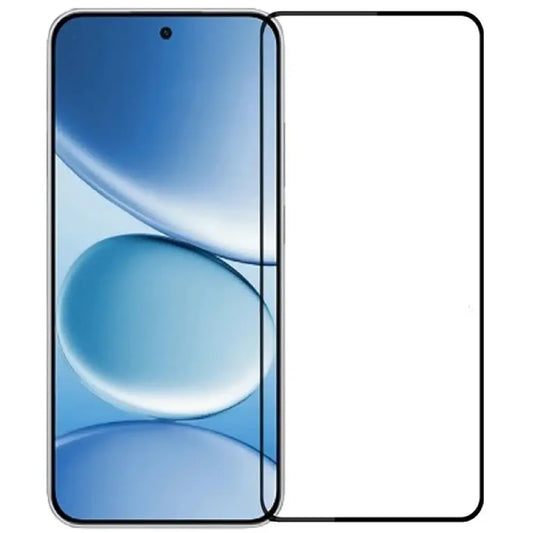 TechWave 5D Full Glue Tempered Glass for Xiaomi Redmi Note 15 Pro 4G black