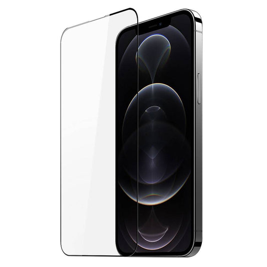 TechWave 5D Full Glue Tempered Glass for iPhone 13 Pro / 14 black