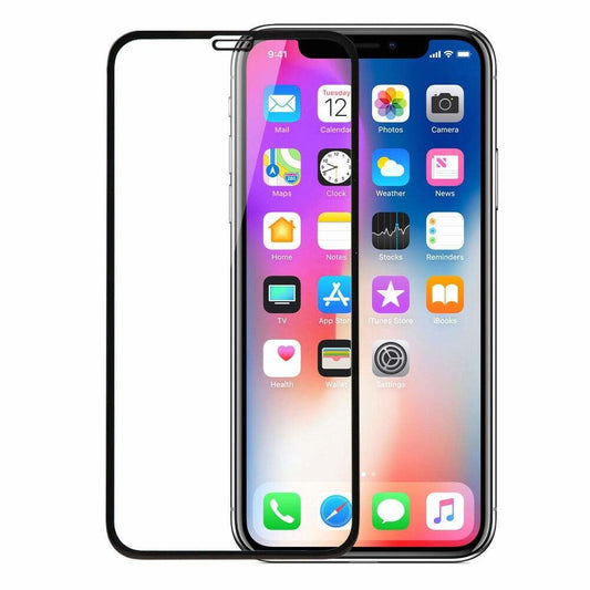 TechWave 5D Full Glue Tempered Glass for iPhone X / XS / 11 Pro black
