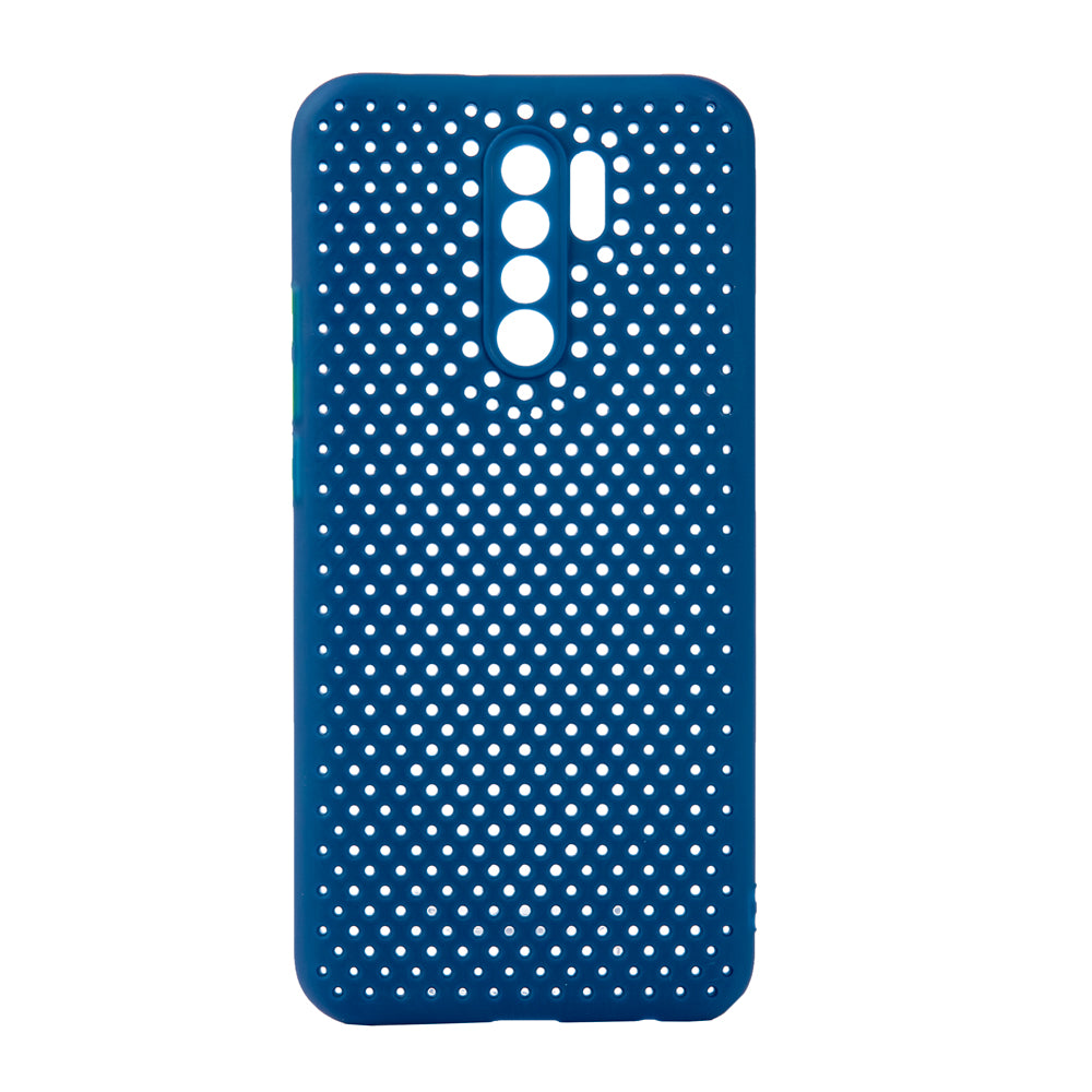 TechWave C thru case for Xiaomi Redmi 9 blue - lime