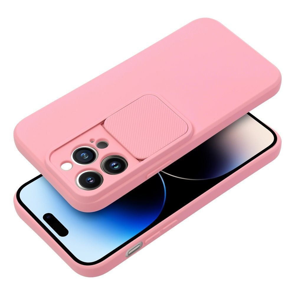 TechWave Camslider case for iPhone 15 Pro Max light pink