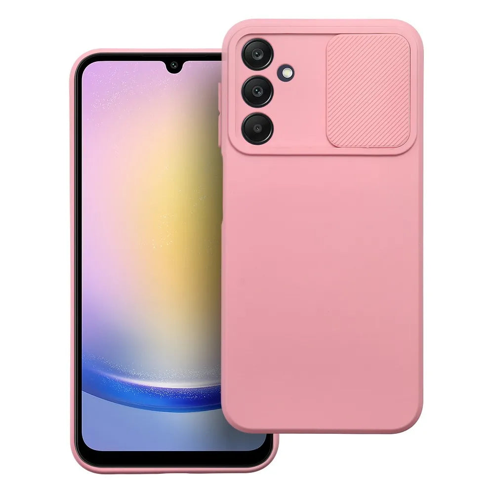 TechWave Camslider case for Samsung Galaxy A25 5G light pink
