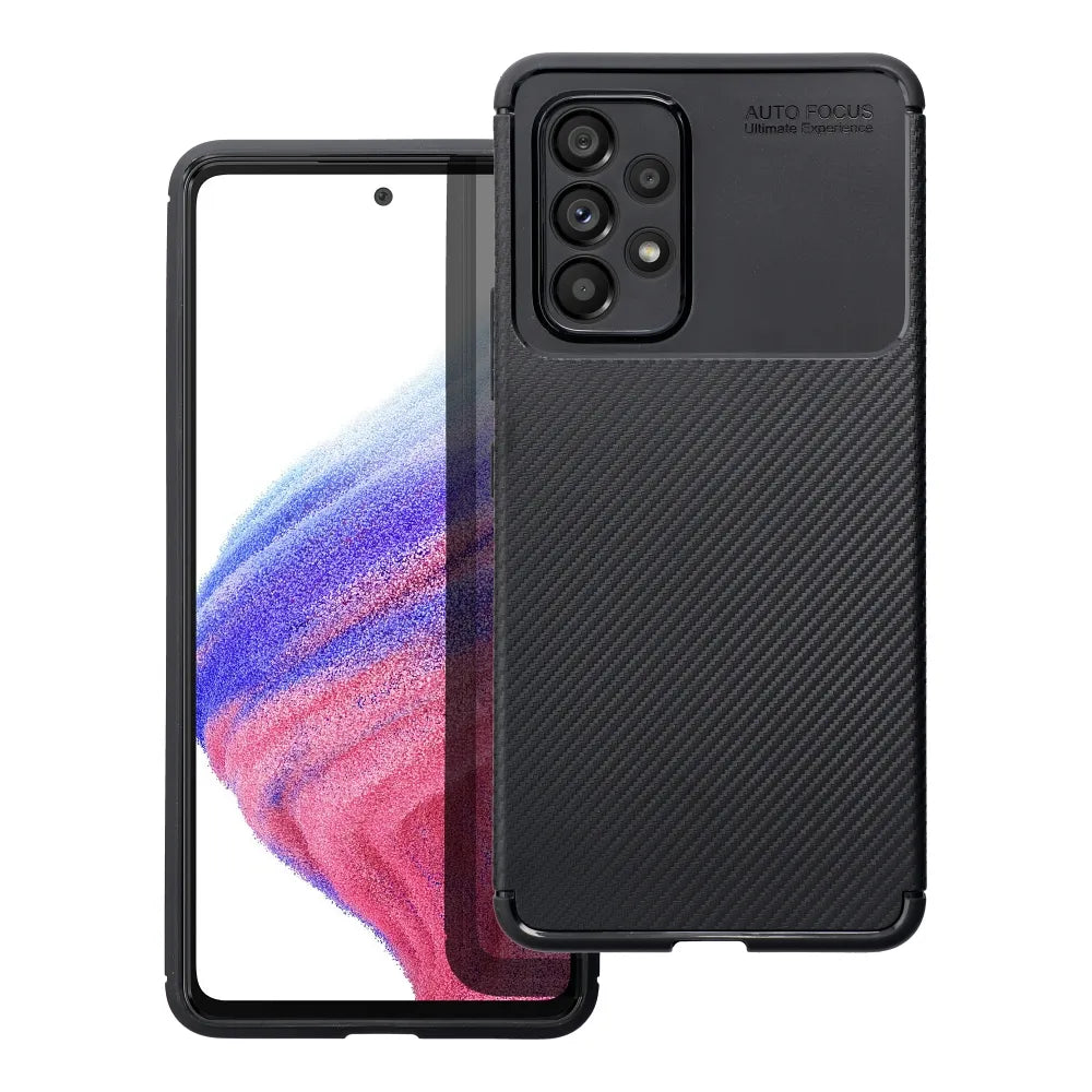 TechWave Carbon Fiber case for Samsung Galaxy A23 5G black