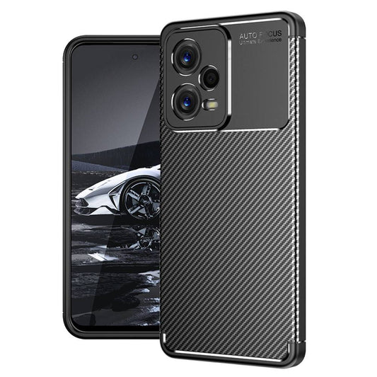 TechWave Carbon Fiber case for Xiaomi Redmi Note 12 5G / Poco X5 5G black