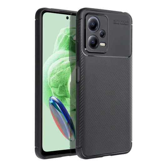 TechWave Carbon Fiber case for Xiaomi Redmi Note 12 5G black