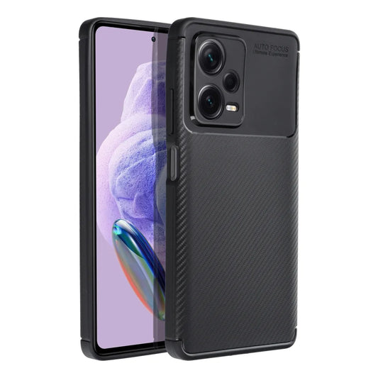 TechWave Carbon Fiber case for Xiaomi Redmi Note 12 Pro+ 5G black