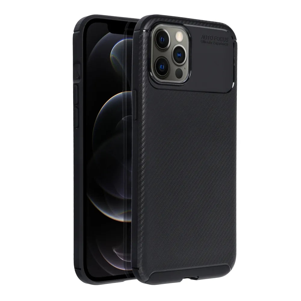 TechWave Carbon Fiber case for iPhone 12 Pro Max black