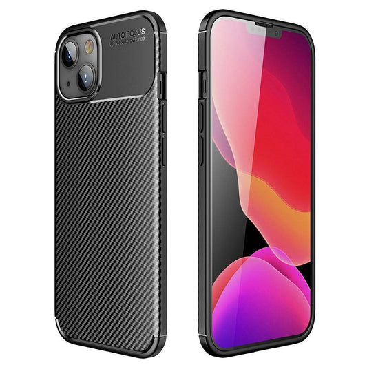 TechWave Carbon Fiber case for iPhone 13 black