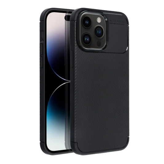 TechWave Carbon Fiber case for iPhone 14 Pro Max black