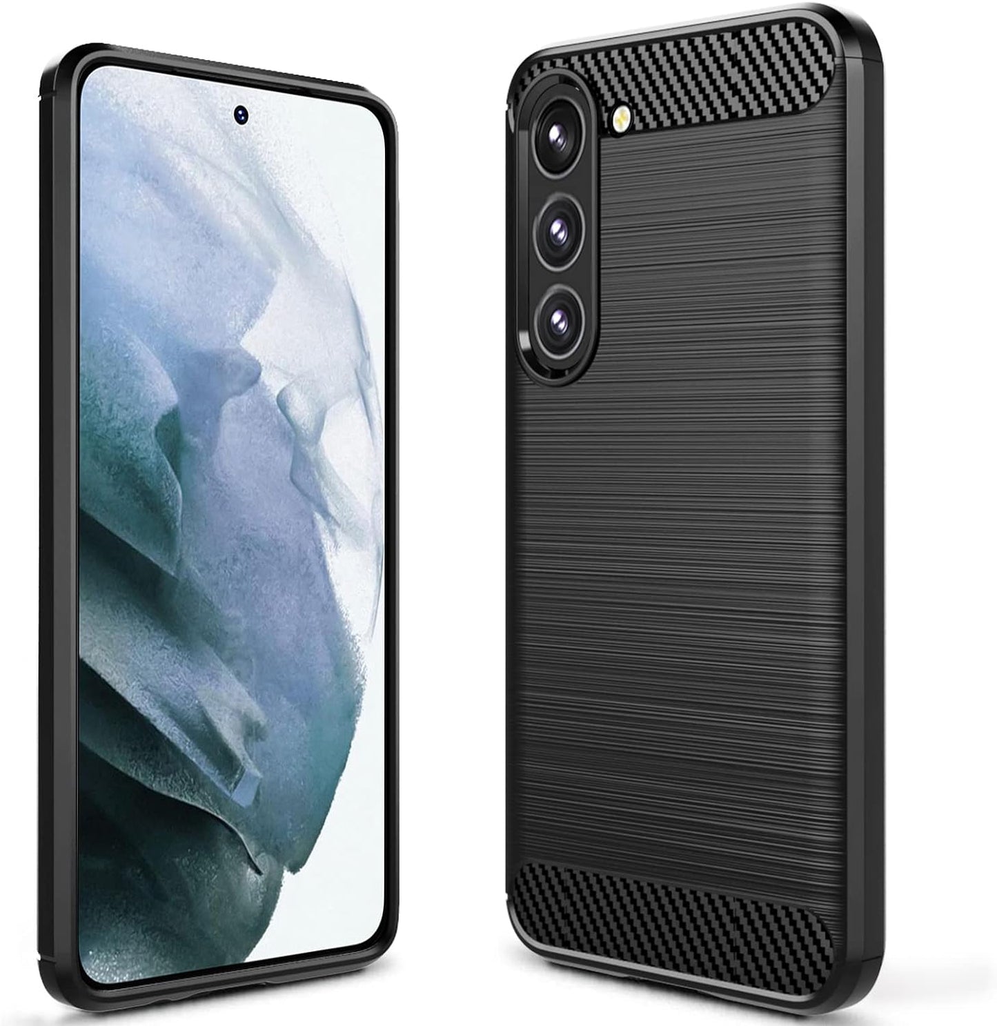 TechWave Carbon case for Samsung Galaxy S23 FE black