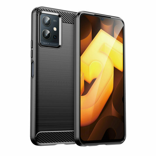TechWave Carbon case for Vivo Y55 5G black