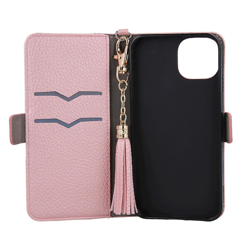 TechWave Chic case for iPhone 14 pink / white