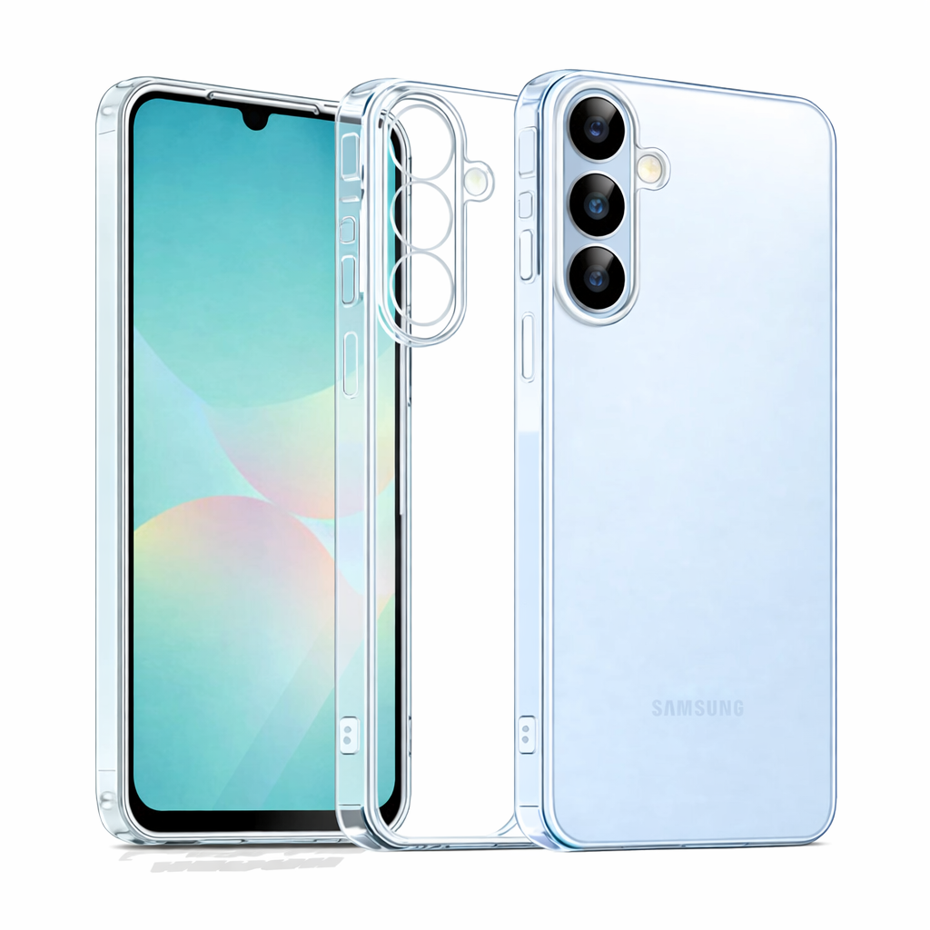 TechWave Clear 2mm case for Samsung Galaxy S26 (camera protection)
